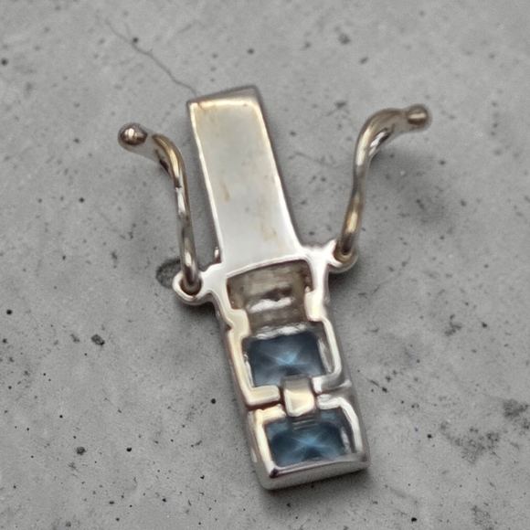 Sterling Silver 925 Multi Gemstone Tennis Bracelet 6.75” Thailand 19.5g - Picture 6 of 9